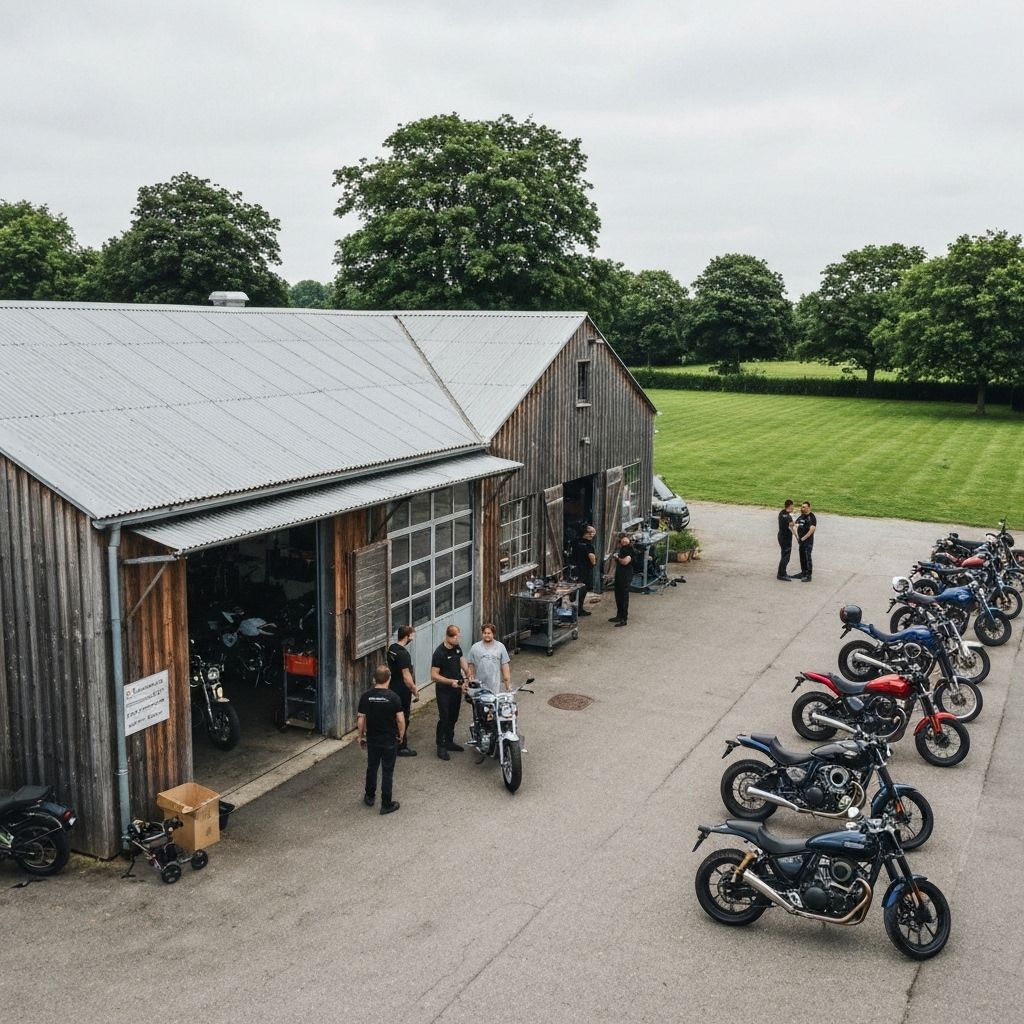 Mecánico realizando mantenimiento preventivo en taller Workgroup